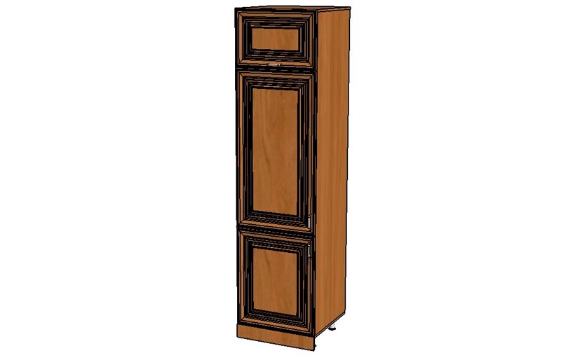 Пенал Под Холодильник 3 Двери «Сан-Марино №44» Левый / Правый 